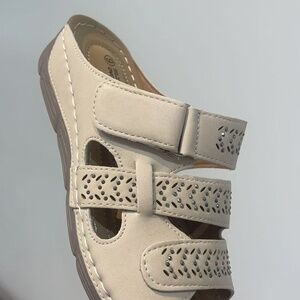 Women's Comfortable Arch Support Dressy Flat Sandals top with stone 5793